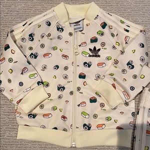 sushi tracksuit adidas